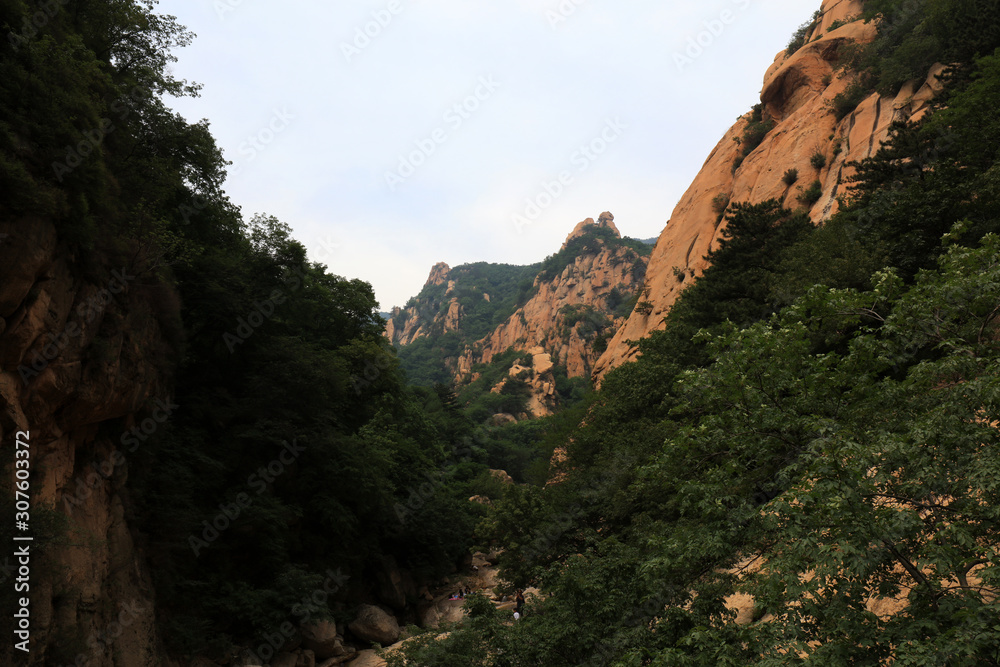 Mountain Natural Scenery, Zushan, China