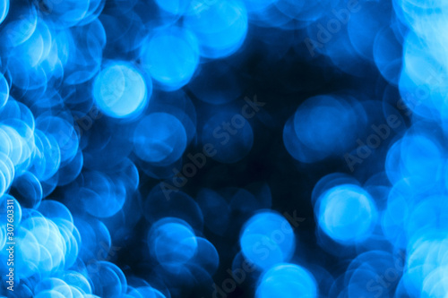 Blue abstract background. Space for your text.