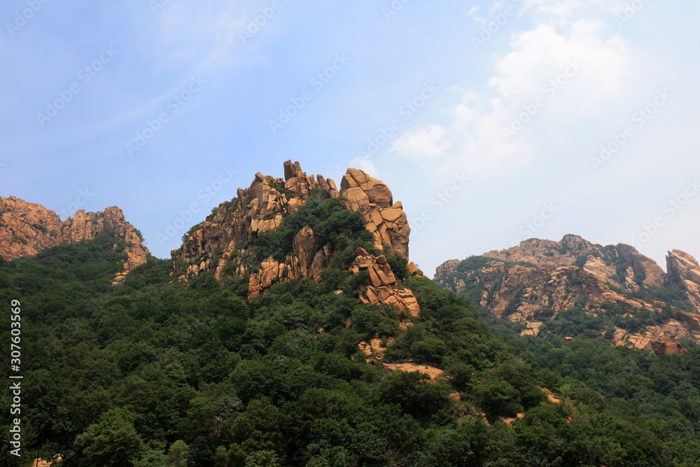 Mountain Natural Scenery, Zushan, China