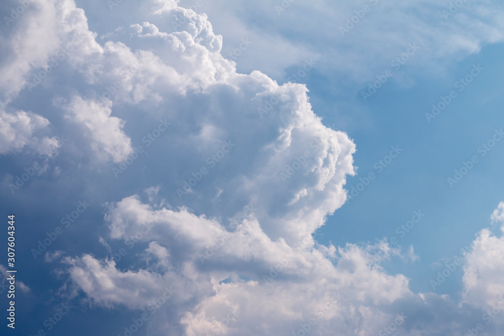 Beautiful cloudscape, sunny weather, space for text Beautiful cloudscape, sunny weather, space for text