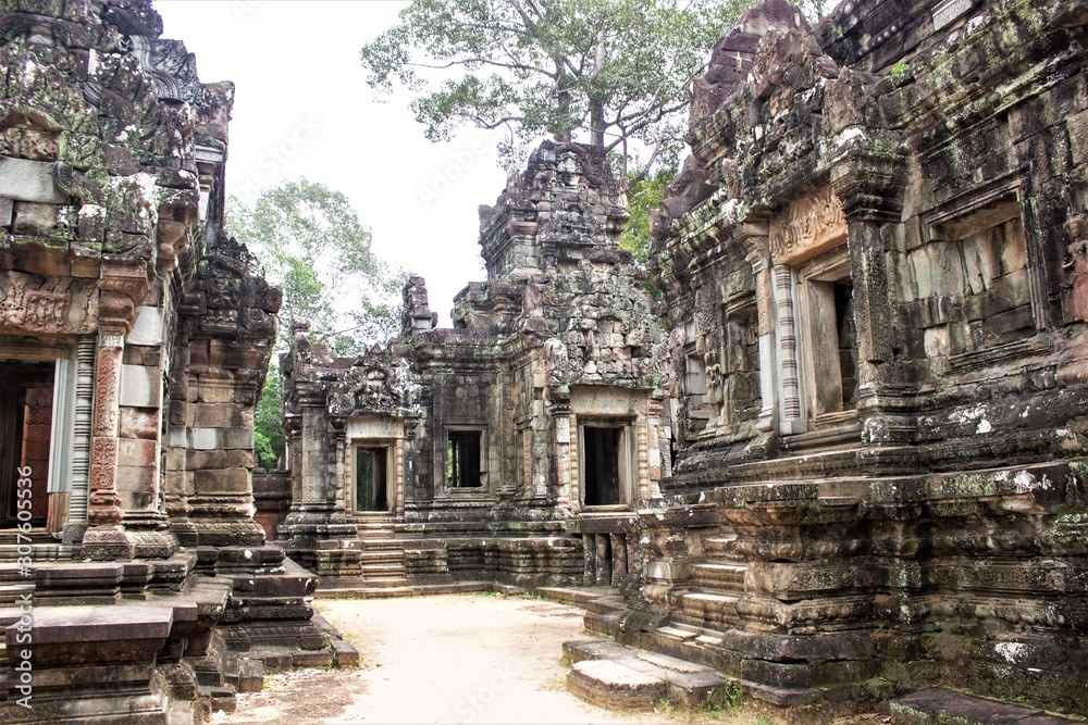 Angkor wat temple in Cambodia