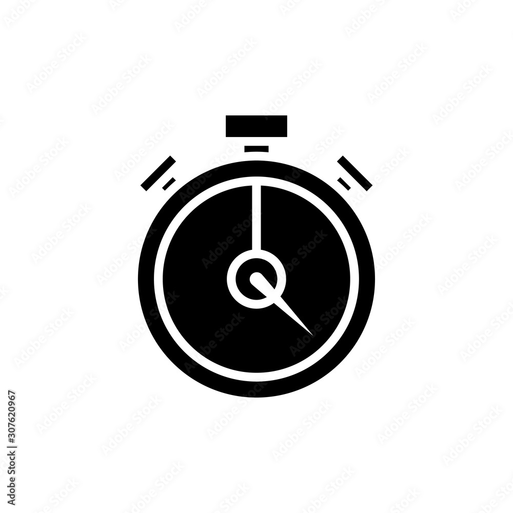 Chronometer Vector Glyph Icon. Pixel perfect Chronometer Vector Glyph Icon. Pixel perfect