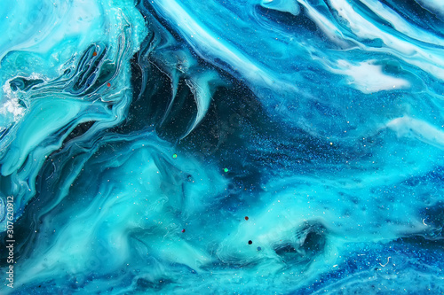 resin fluid pouring art photo