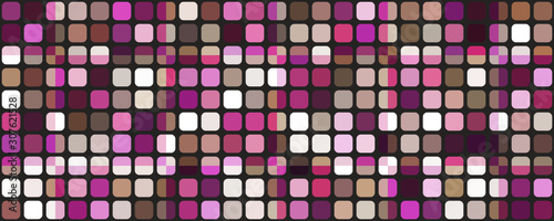Rounded purple color pallete background
