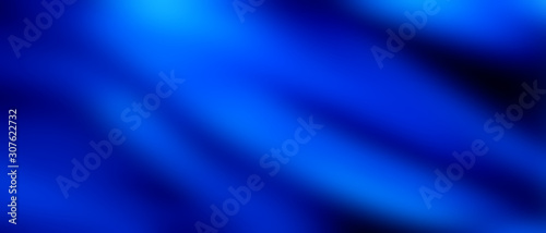 Blue satin or silk texture. Subtle waves pattern. 