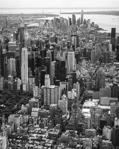 Fotografia Bird's Eye View over New York City, USA