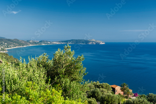 Coast at Pisciotta, Salerno, Italy