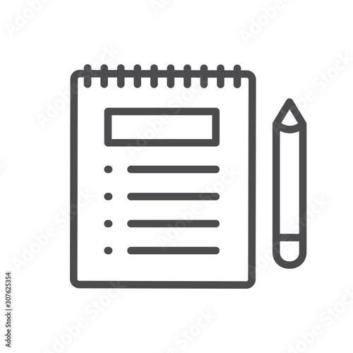 In Compliance Icon with paper, checks & list