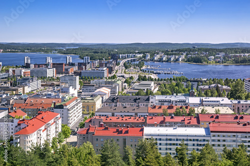 Panorama of Jyvaskyla, Finland