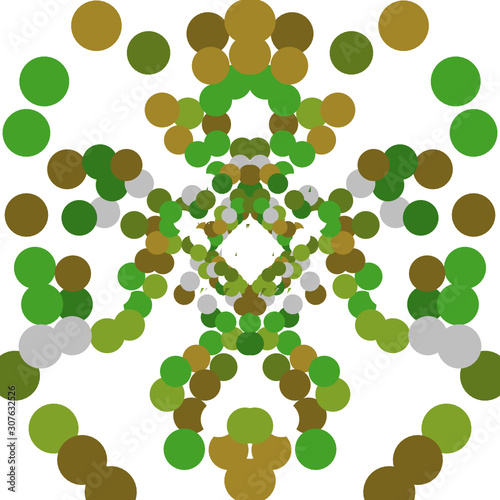 background with clover