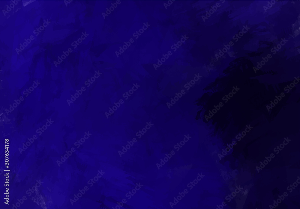 blue phantom jagged brush hand painted abstract background