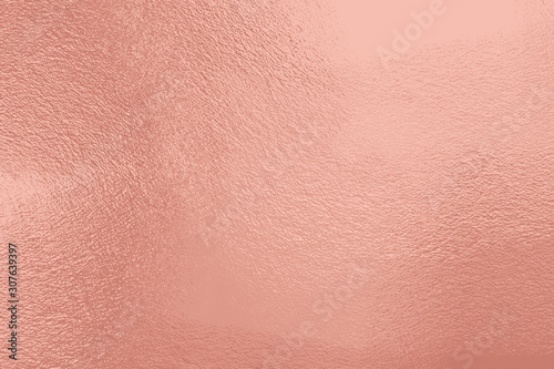 Rose gold cement texture background. Retro shiny wall surface, polished metal, steel texture, highly detailed copy space for any design...