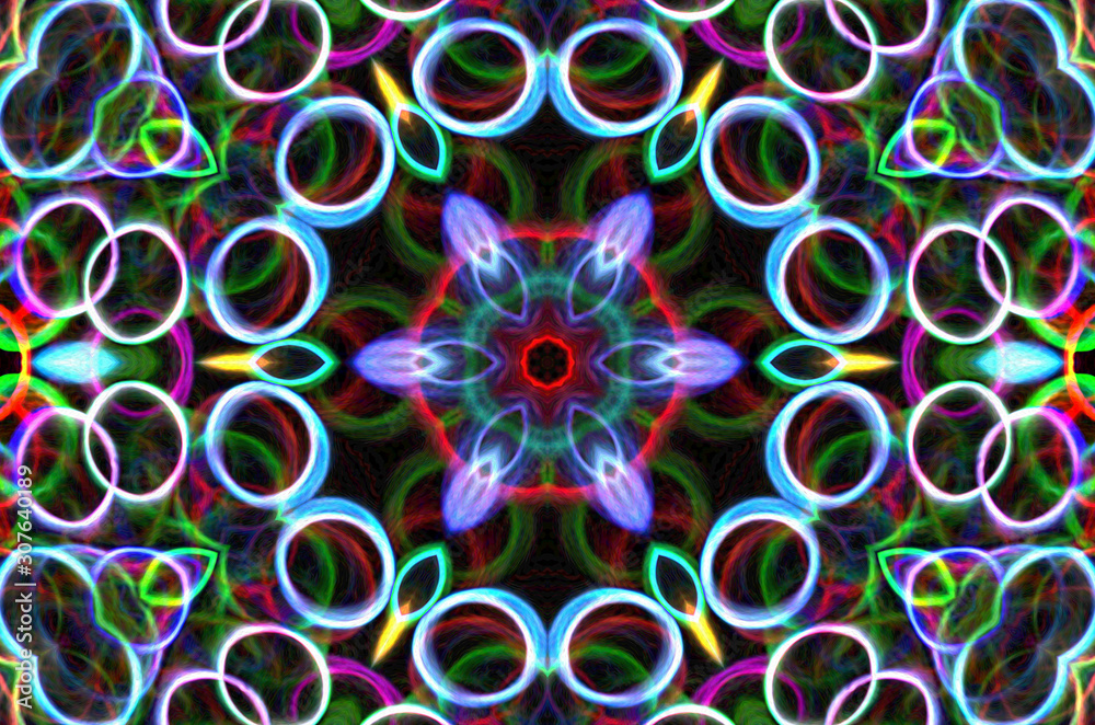 Dreamy style virtual kaleidoscope mandala for graphic resources, texture or background. Dreamy style virtual kaleidoscope mandala for graphic resources, texture or background.