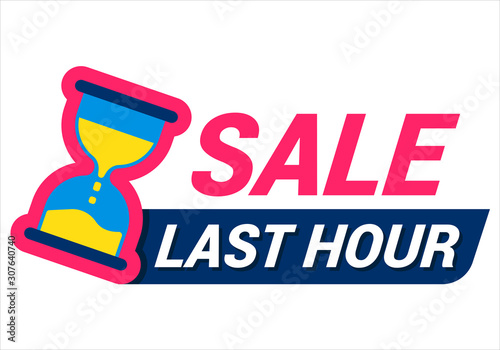 sale last hour banner.