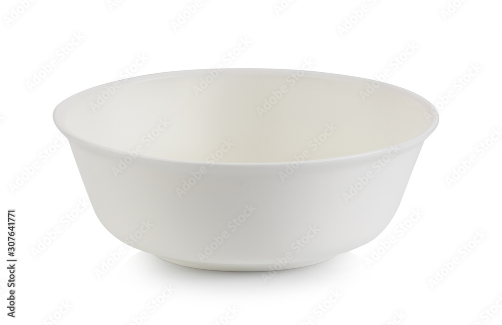 empty bowl isolated on white empty bowl isolated on white
