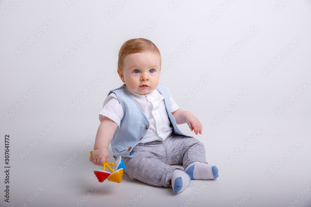 portrait of child smiling isolated on white background portrait of child smiling isolated on white background