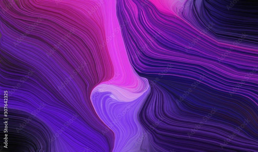 modern soft swirl waves background illustration with indigo, very dark violet and medium orchid color modern soft swirl waves background illustration with indigo, very dark violet and medium orchid color