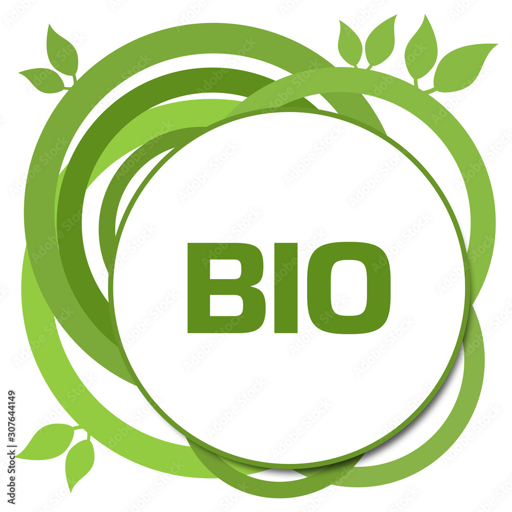 Bio Random Green Rings Leaves 