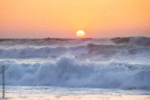 Fotografie, Obraz Sunset over the ocean