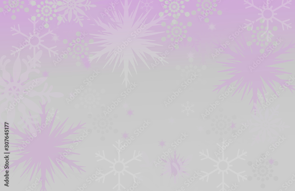 Background for photoshop. Texture with snowflakes of different sizes. Gentle pastel colors on on the pattern. Background for photoshop. Texture with snowflakes of different sizes. Gentle pastel colors on on the pattern.