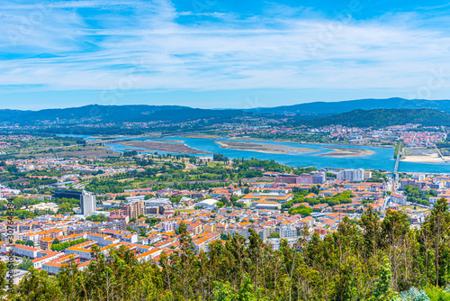 Cityscape of Viana do Castelo in Portugal
