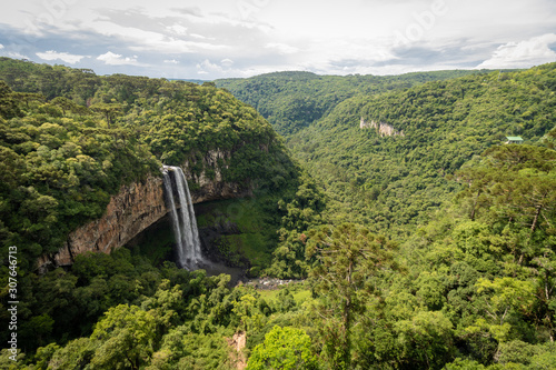 caracol waterfall in southern brazil