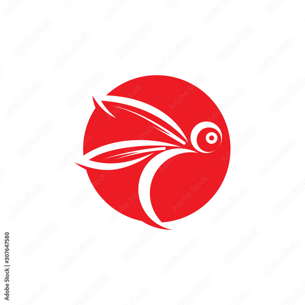 Dragonfly illustration icon Dragonfly illustration icon