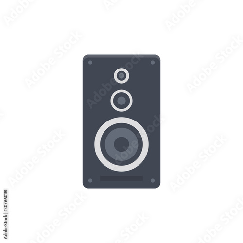 Speaker Vector Glyph Icon. Pixel perfect