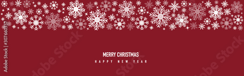 Christmas decoration with snowflake and star