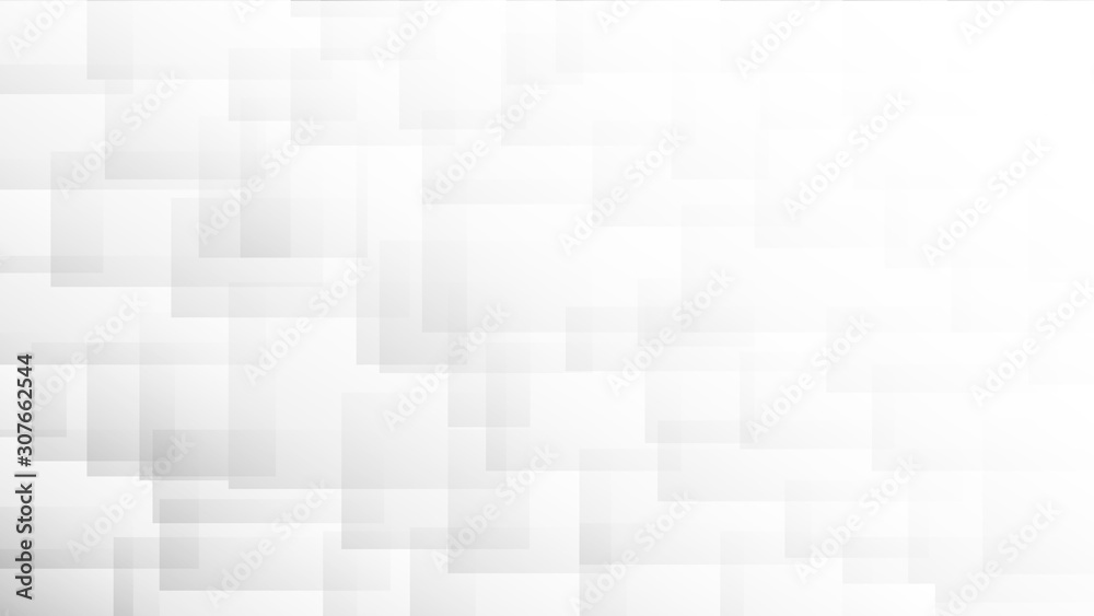 Abstract geometric shape from gray cubes . vector image