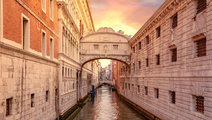 Fototapete Seufzerbrücke Ponte dei Sospiri Venedig Italien  © Paulista
