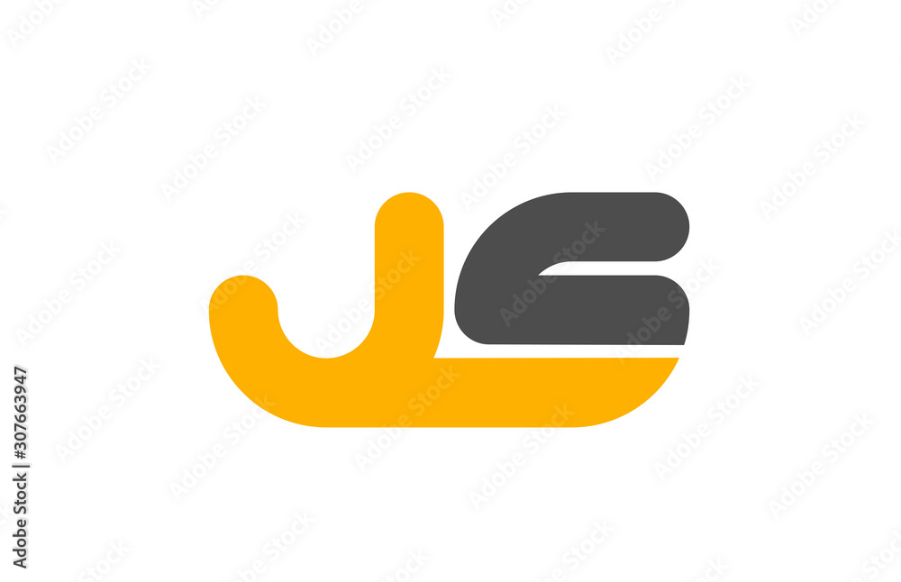 yellow grey combination logo letter JS J S alphabet design icon yellow grey combination logo letter JS J S alphabet design icon