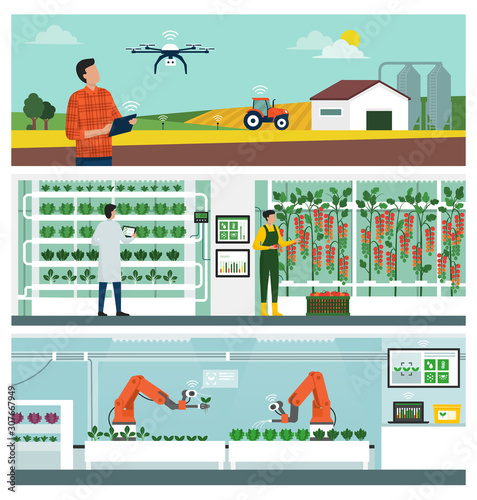 Smart agriculture and IOT