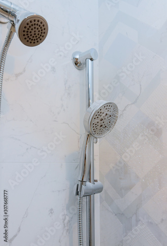 Wallpaper Mural Shower head in private bathroom, design of home interior Torontodigital.ca