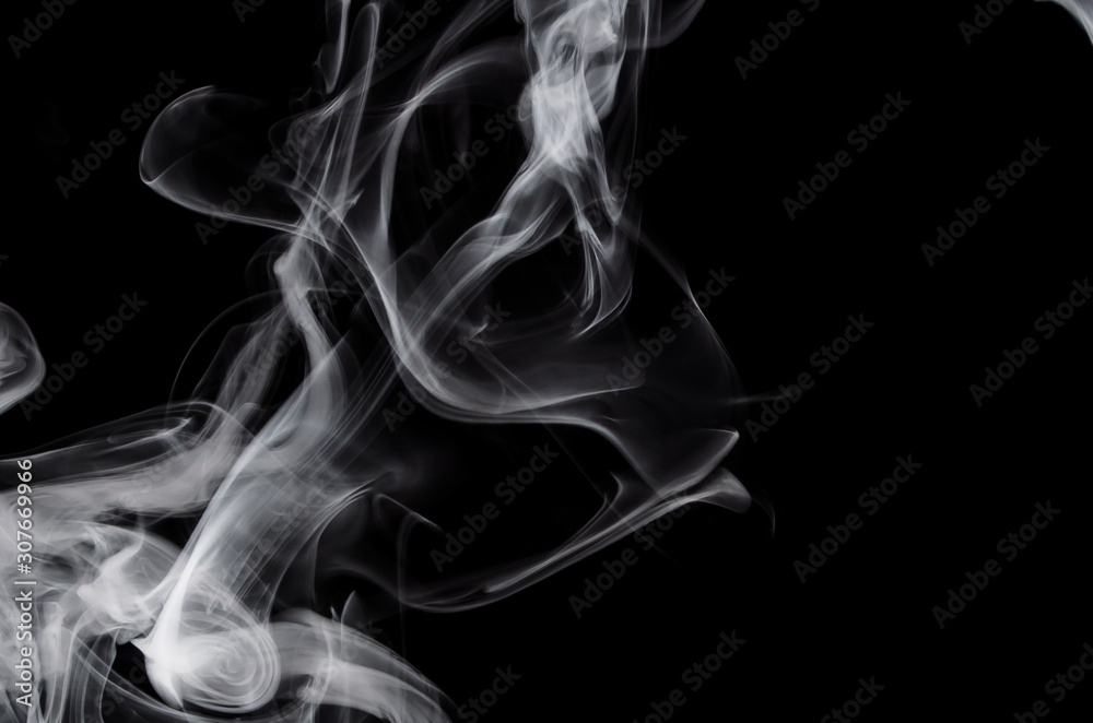Nature Abstract: The Delicate Beauty and Elegance of a Wisp of White Smoke Nature Abstract: The Delicate Beauty and Elegance of a Wisp of White Smoke