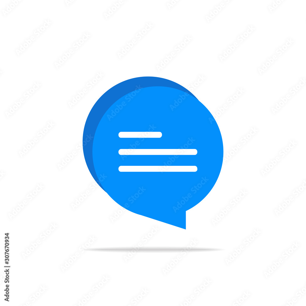 Typing in a chat bubble icon, comment sign symbol Typing in a chat bubble icon, comment sign symbol