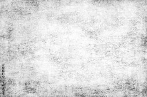 Monochrome texture with white and gray color. Grunge old wall background.