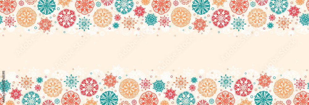 Abstract Doodle Circles Seamless Pattern Background. Creative Hand drawn mandalas. Great for elegant textiles, cards, wrapping, wallpaper - vector design Abstract Doodle Circles Seamless Pattern Background. Creative Hand drawn mandalas. Great for elegant textiles, cards, wrapping, wallpaper - vector design