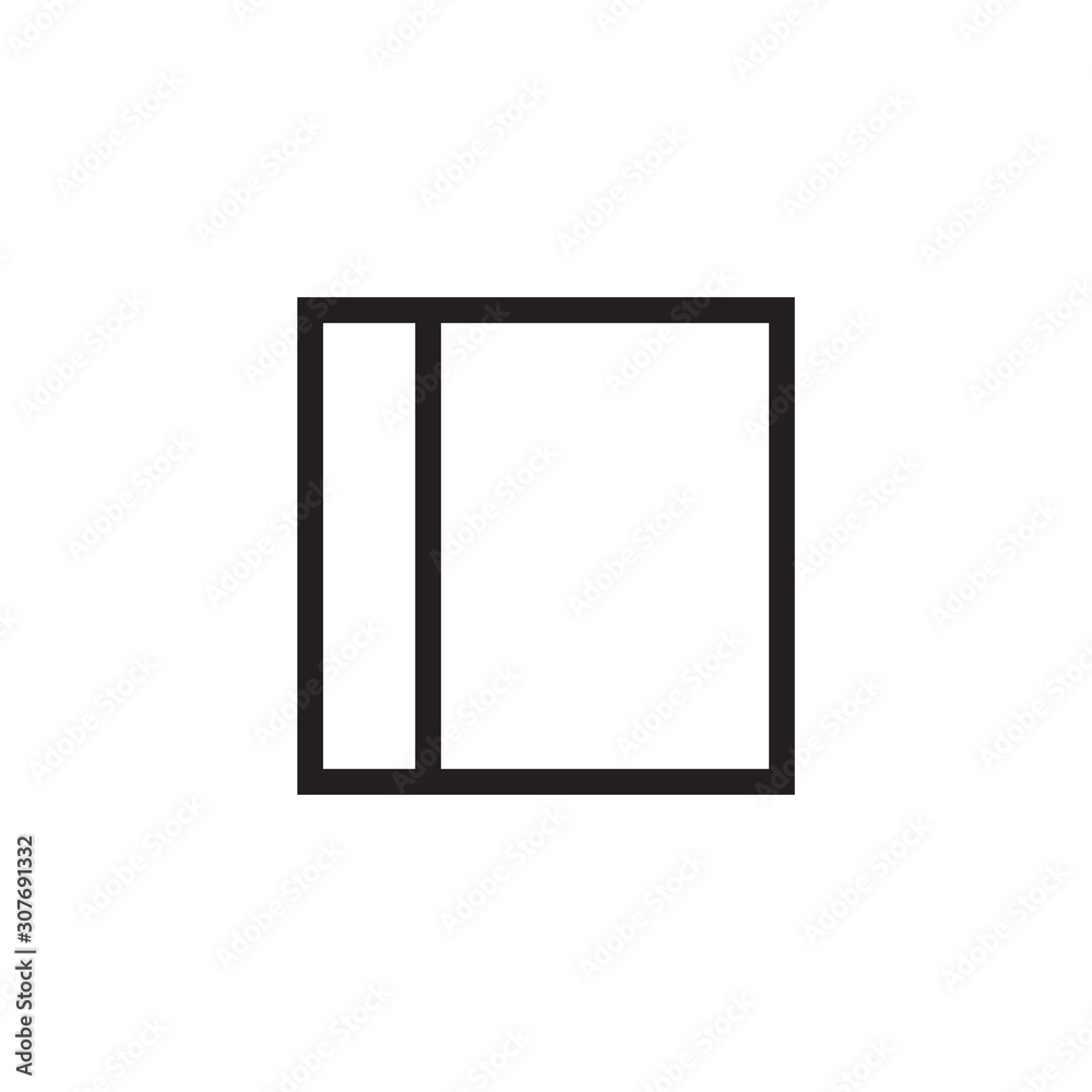 Layout arrange icon vector isolated on background. Trendy graphic symbol. Pixel perfect. illustration EPS 10. - Vector.