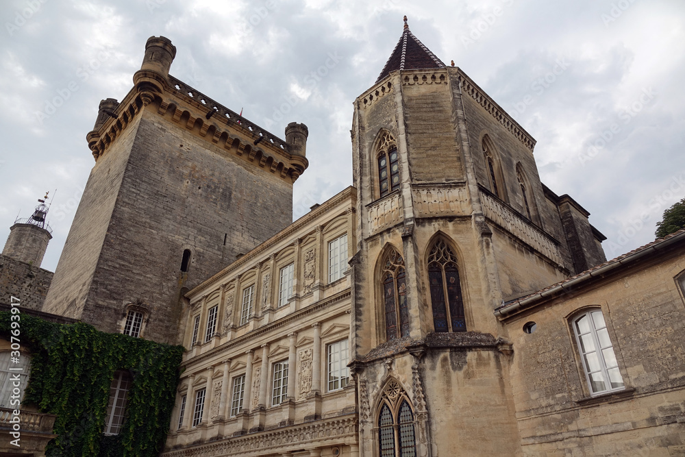 Palast in Uzes, Südfrankreich