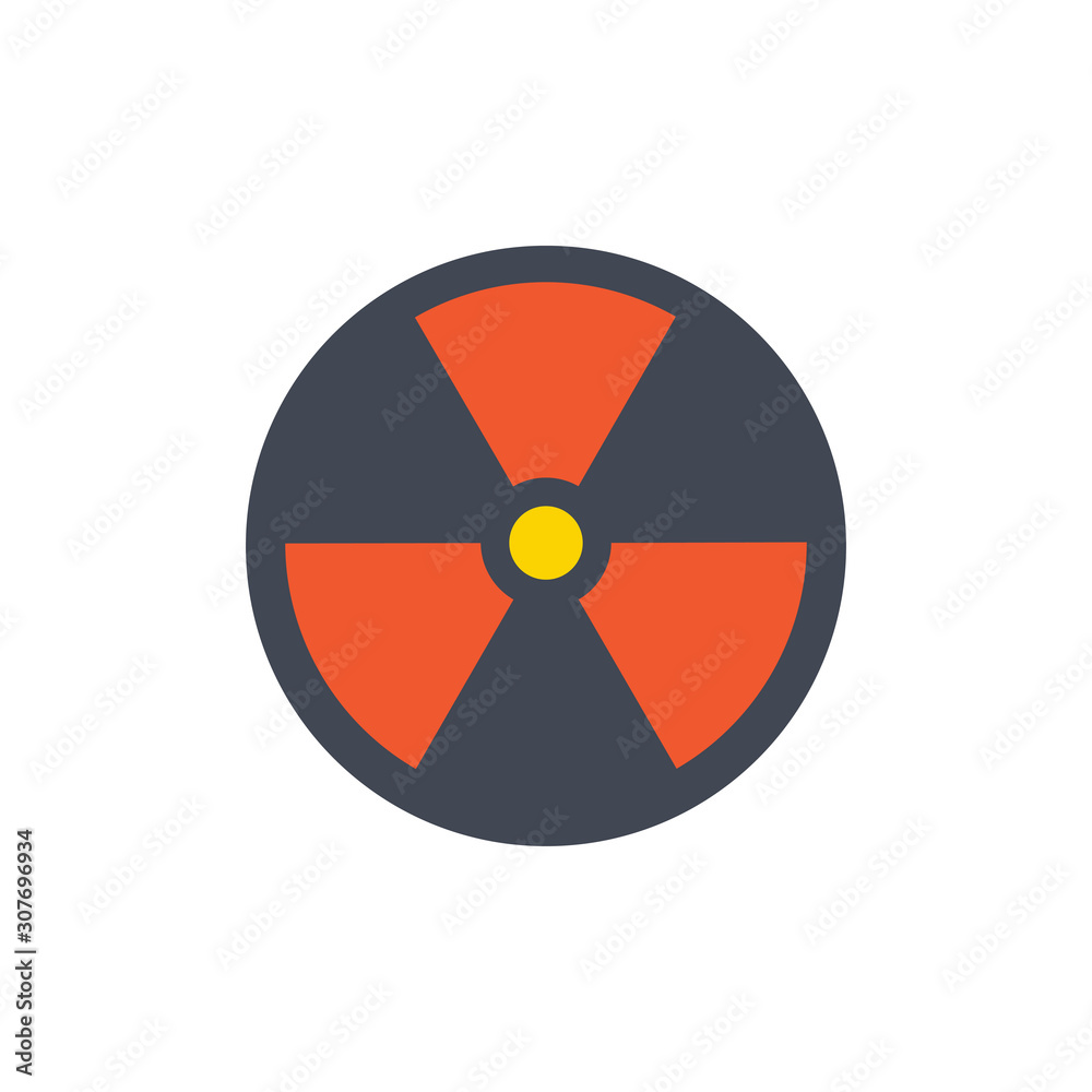 Toxic vector Illustration. flat icon style. Toxic vector Illustration. flat icon style.