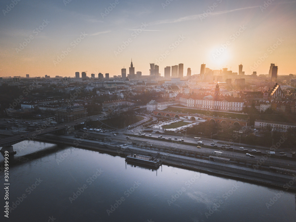 Fototapeta premium Warszaw Warszawa