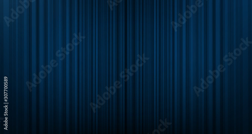 Vector blue curtain background with Stage light,modern style.