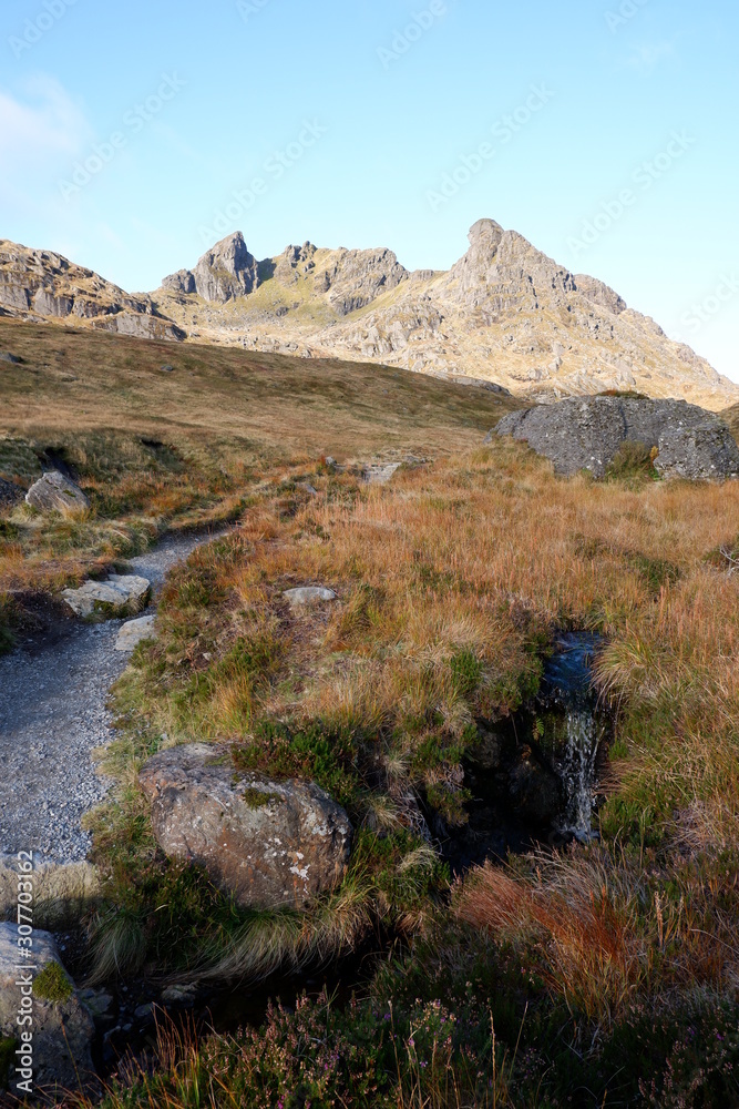 Autumn views from Ben Arthur - the Cobbler, Scotland Autumn views from Ben Arthur - the Cobbler, Scotland
