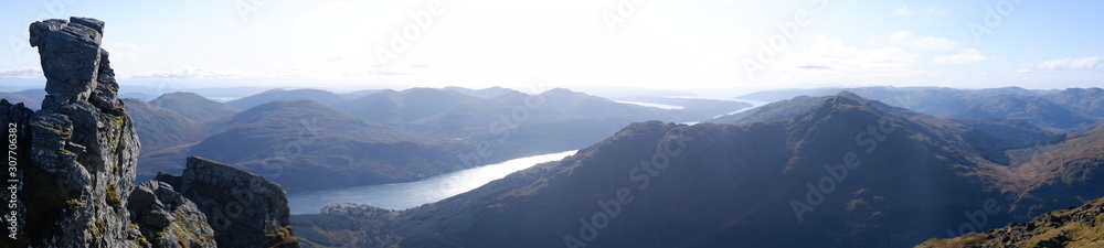 views from Ben Arthur - the Cobbler, Scotland