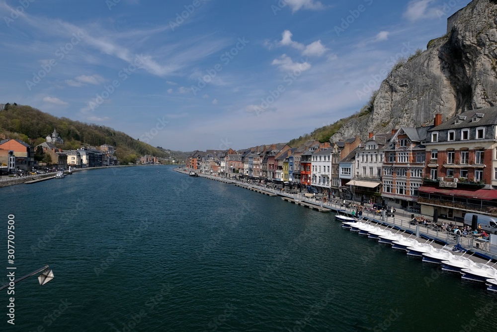 view of old town in Dinant