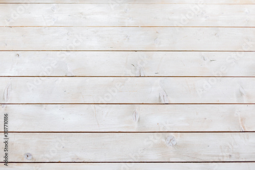 White texture of vintage wooden table background top view