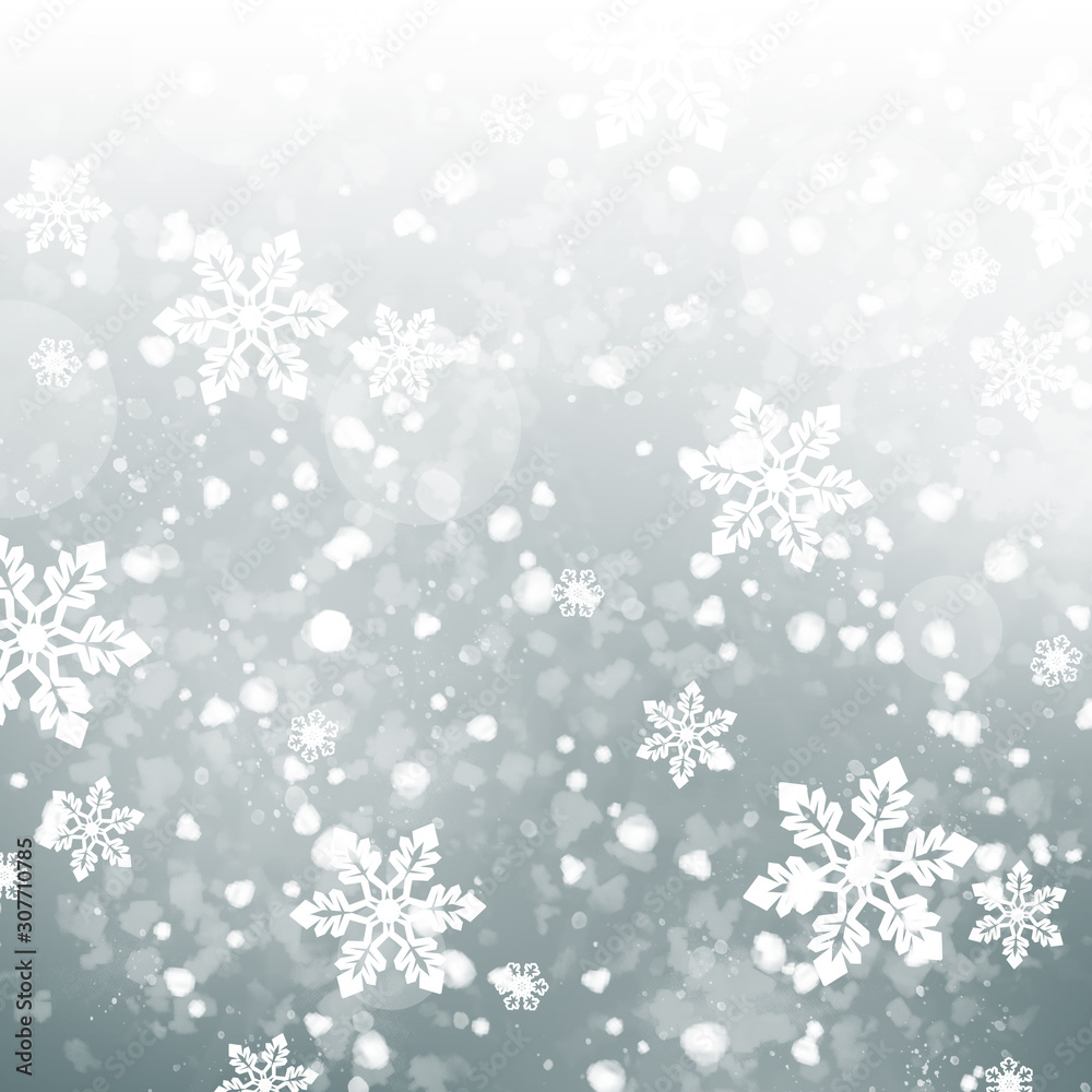 Christmas background with snowflakes Christmas background with snowflakes