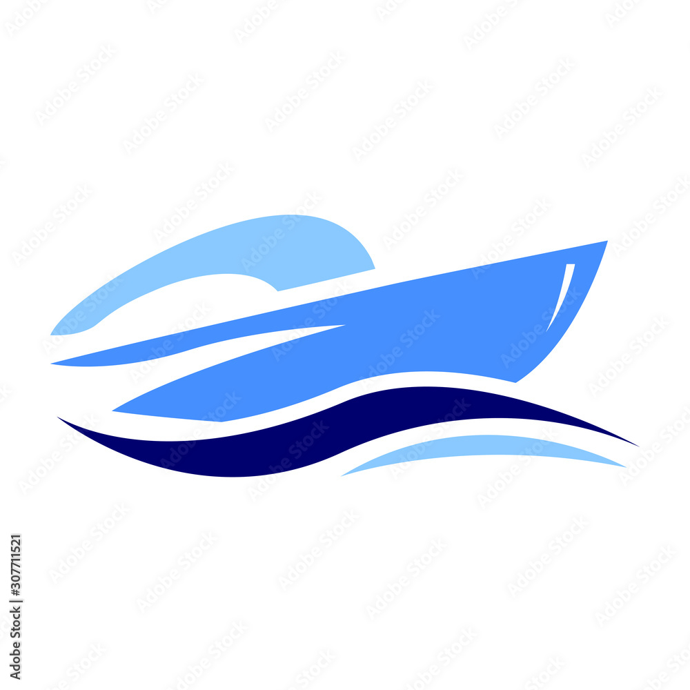 Boat logo design Boat logo design