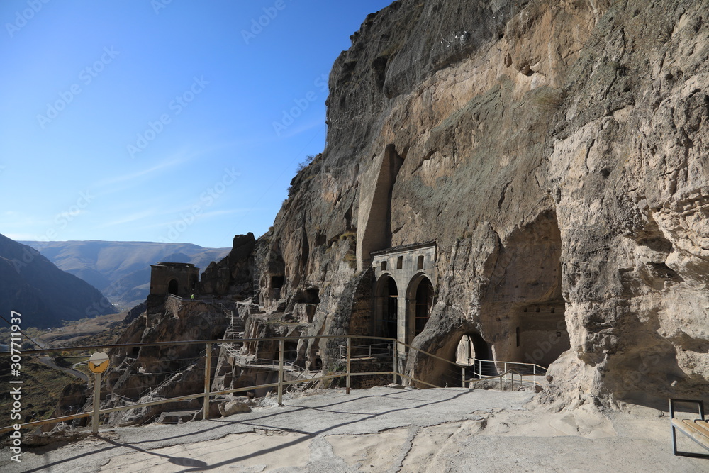 Vardzia, an ancient city in the mountains